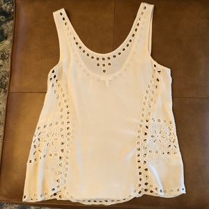 Silk beaded joie top